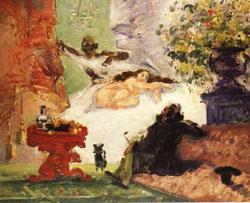 Paul Cezanne A Modern Olympia Sweden oil painting art